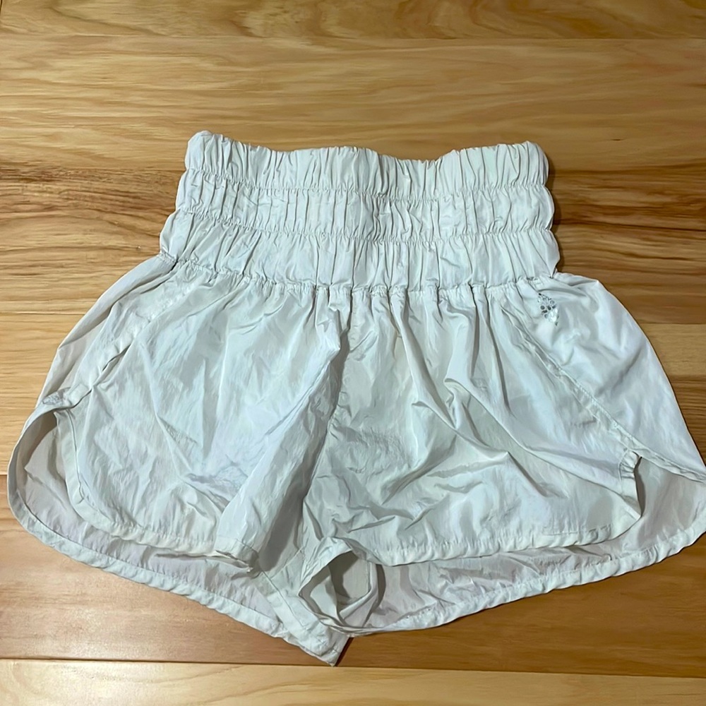 Free People white shorts